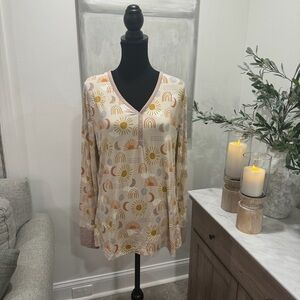NWT Desert Sunrise Women's Pajama Top